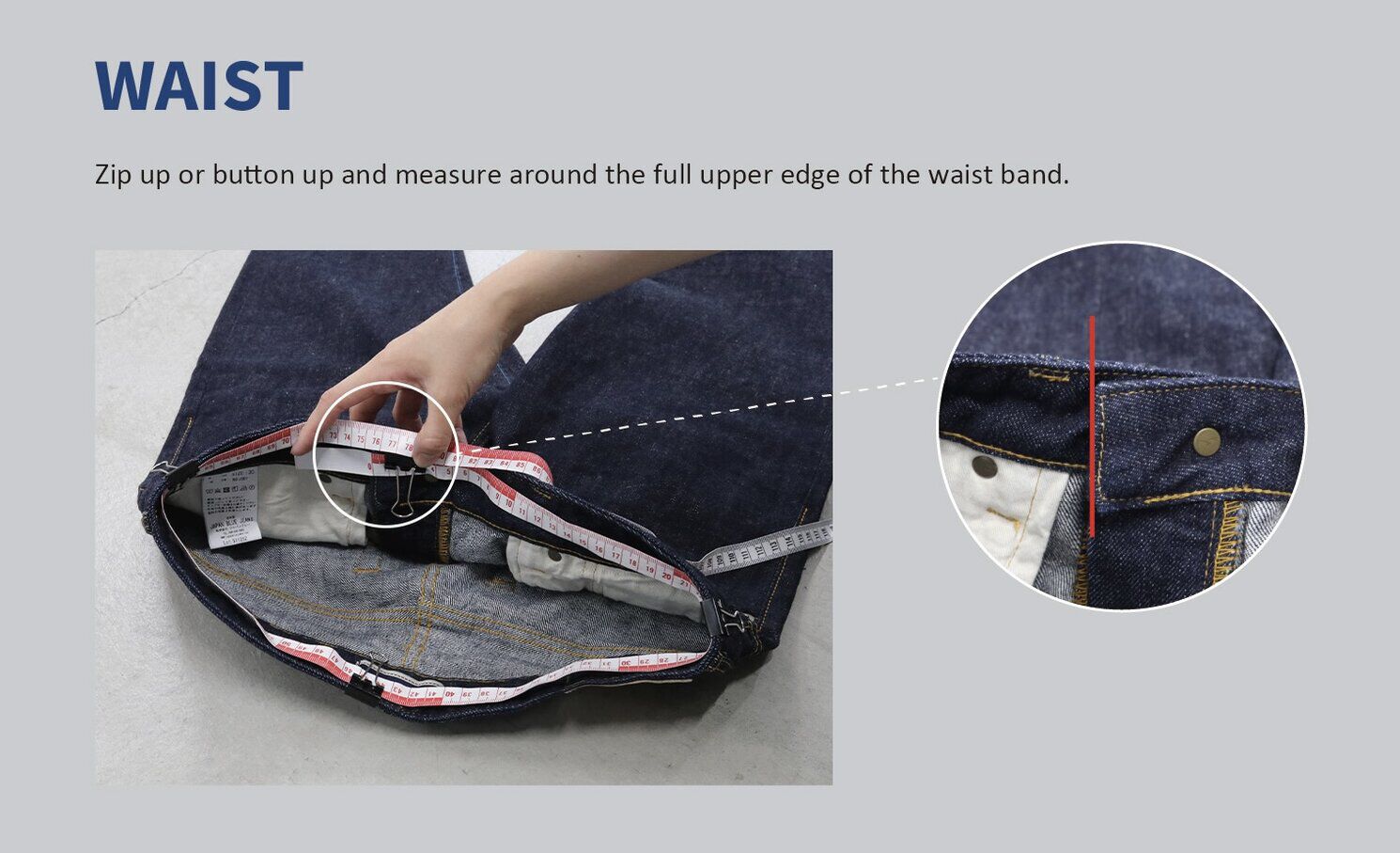 Sizing | Japan Blue Jeans Official Store