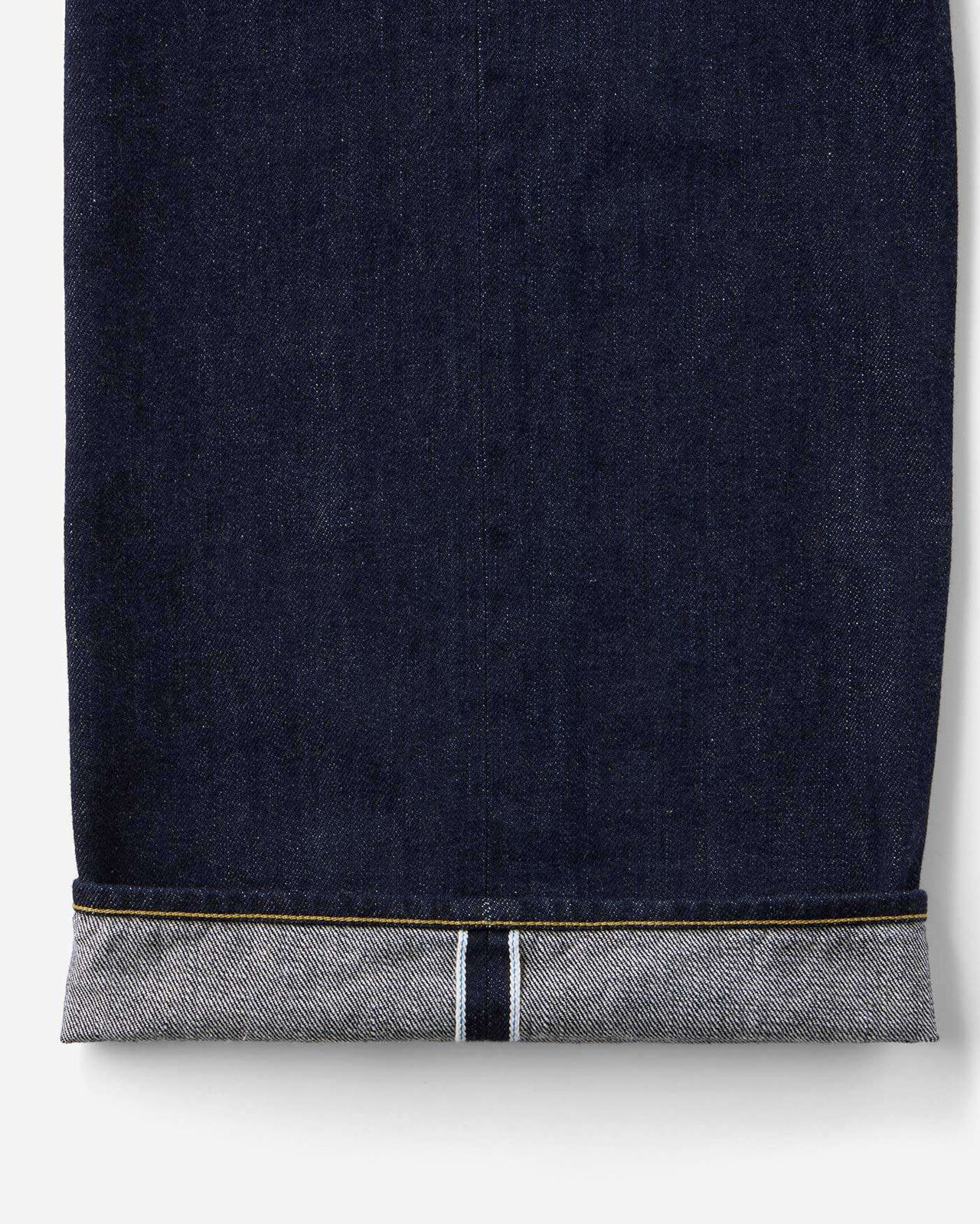 Selvedge Wide Straight Jeans 12oz,INDIGO, large image number 8