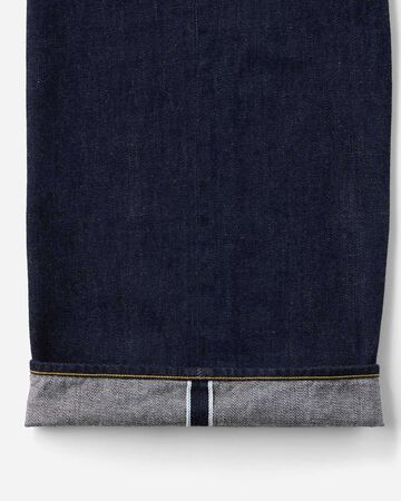 Selvedge Wide Straight Jeans 12oz,INDIGO, small image number 8