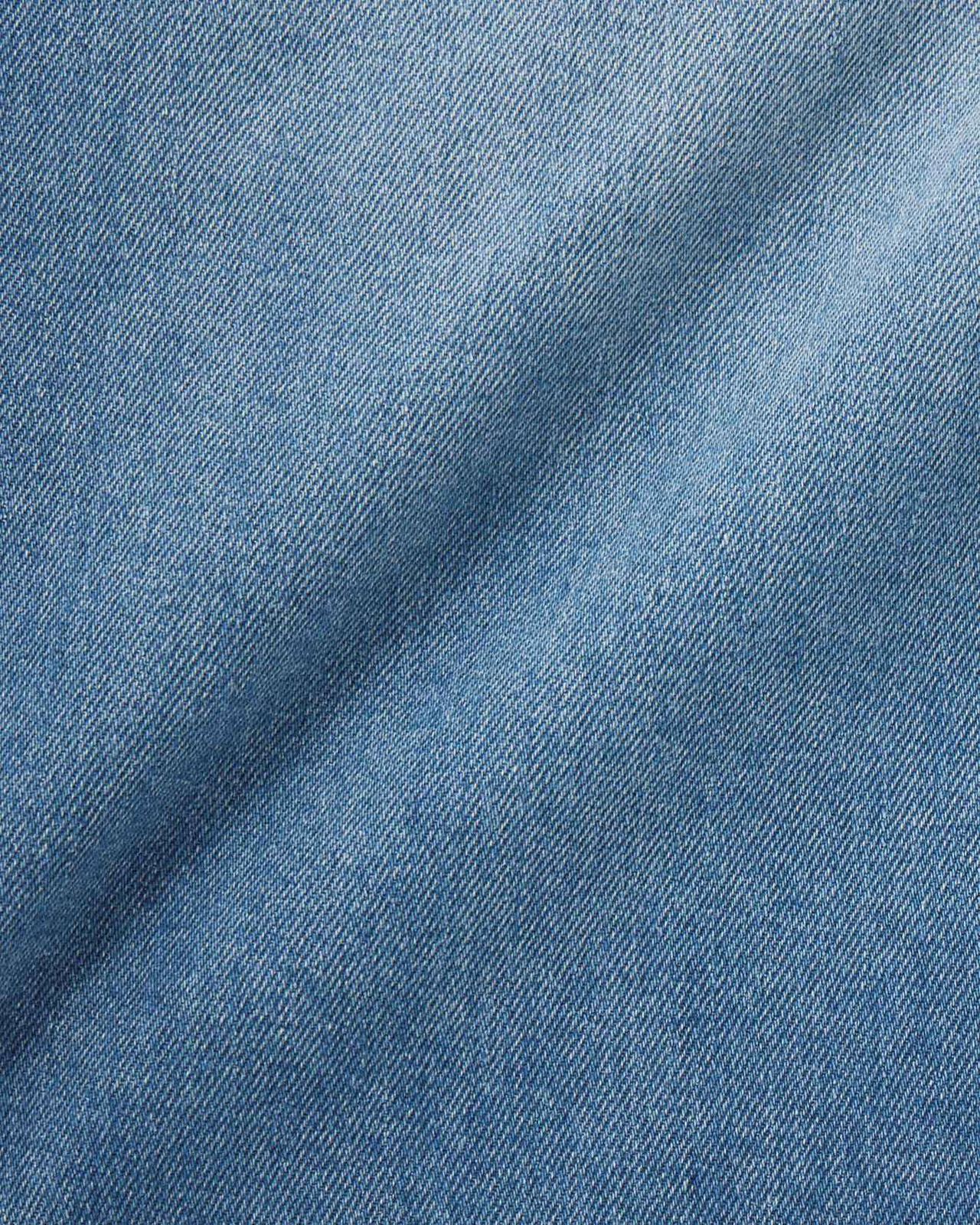 MEN | Light Tuck Shorts 9oz Medium Indigo,MEDIUM INDIGO, large image number 7