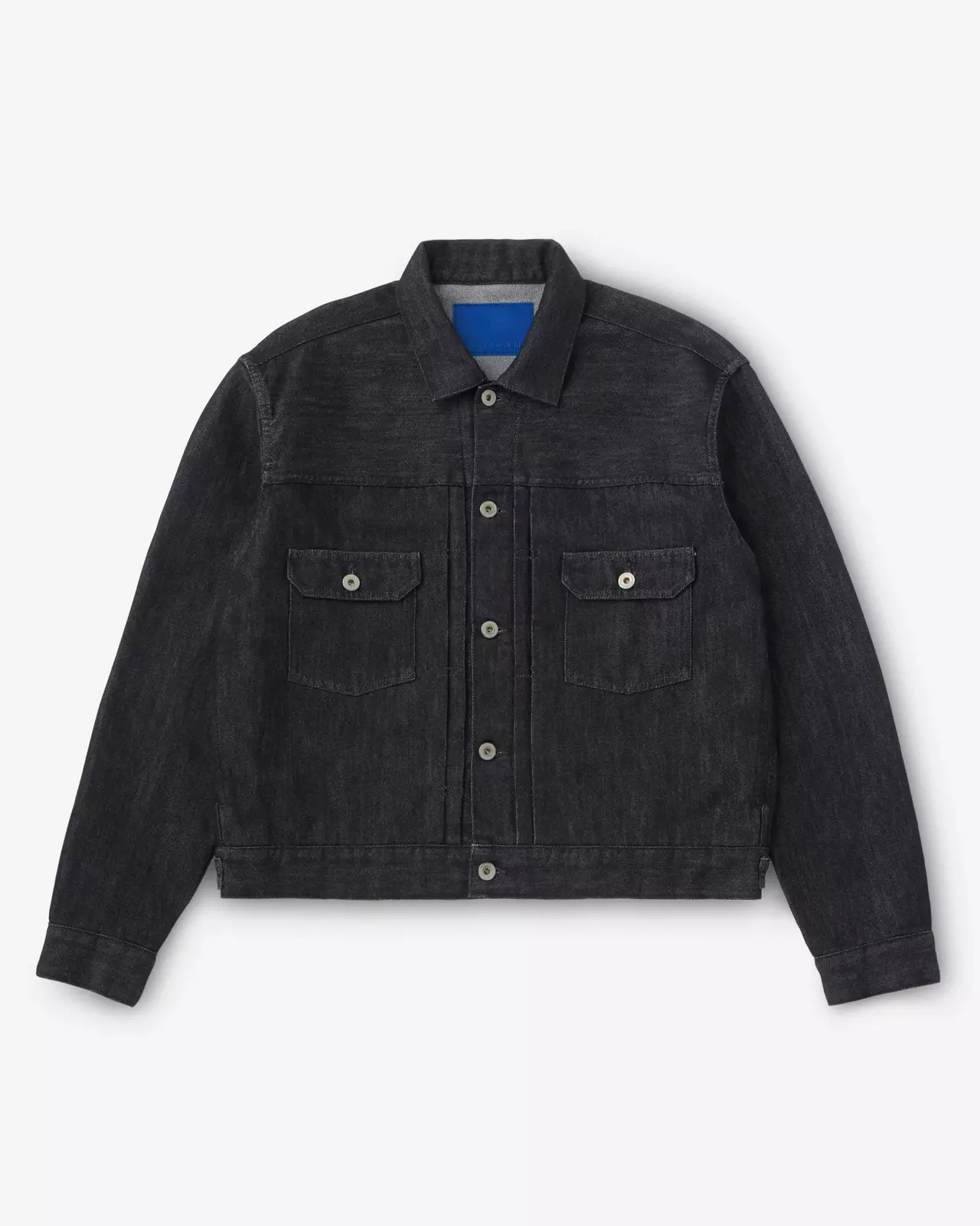 MEN | Light Type 2 Denim Jacket 9oz Black,BLACK, large image number 4