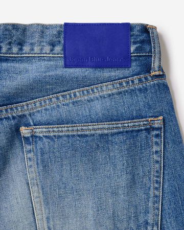 Selvedge Straight Jeans 12oz Medium Indigo,MEDIUM INDIGO, small image number 7
