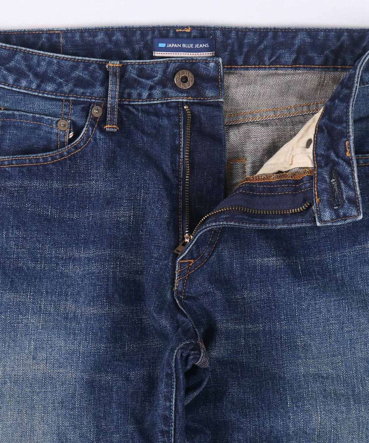 J401(D01) 14.8oz US Cotton Selvedge Jeans (Aging Wash)-DID-34,DARK INDIGO, large image number 9