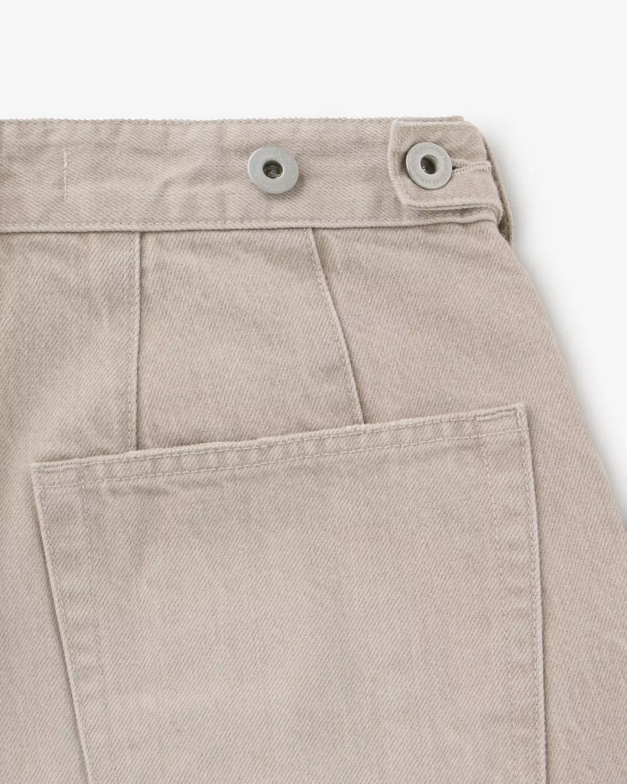 WOMEN | Panel Curve Jeans 13.5oz Beige,BEIGE, large image number 9