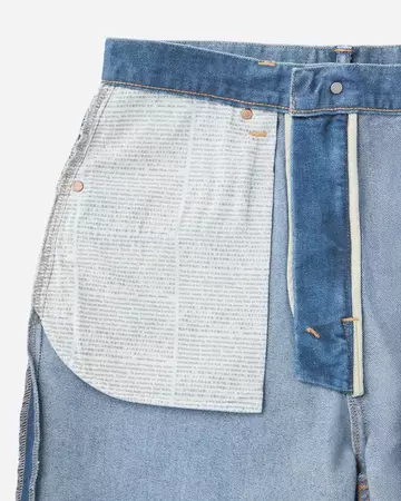 MEN | Light Loose Jeans 9oz Medium Indigo,MEDIUM INDIGO, large image number 7