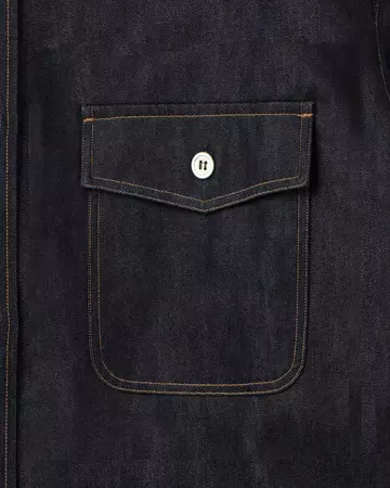 WOMEN | Light Denim Work Shirt 7oz Rigid,RIGID, large image number 8