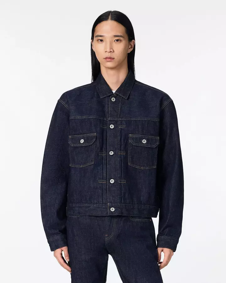 MEN | Selvedge Type 2 Denim Jacket 14oz,, medium