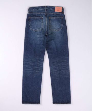 J401(D01) 14.8oz US Cotton Selvedge Jeans (Aging Wash)-DID-34,DARK INDIGO, small image number 7