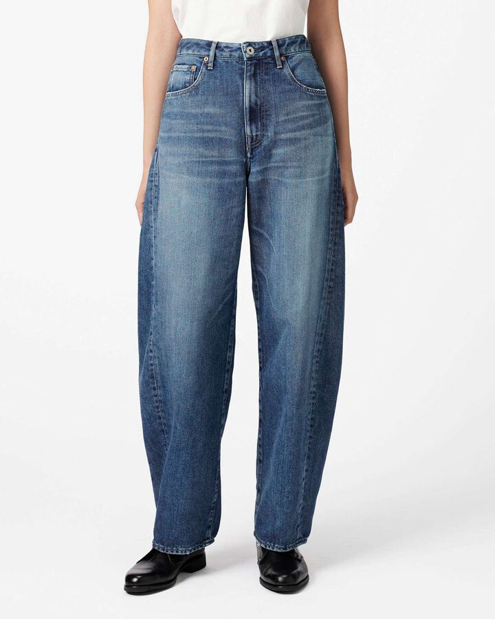 Light Curve Jeans 9oz Dark Indigo,, medium