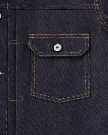 MEN | Light Type 2 Denim Jacket 9oz Rigid,RIGID, large image number 5