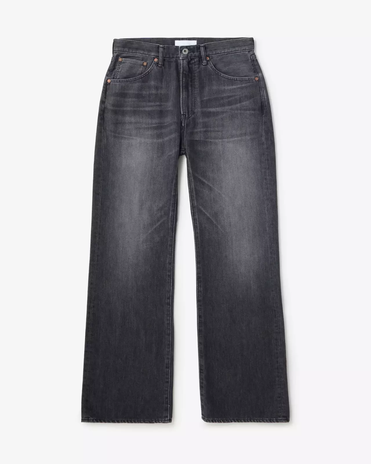 MEN | Light Flare Jeans 9oz Washed Black,WASHED BLACK, large image number 4