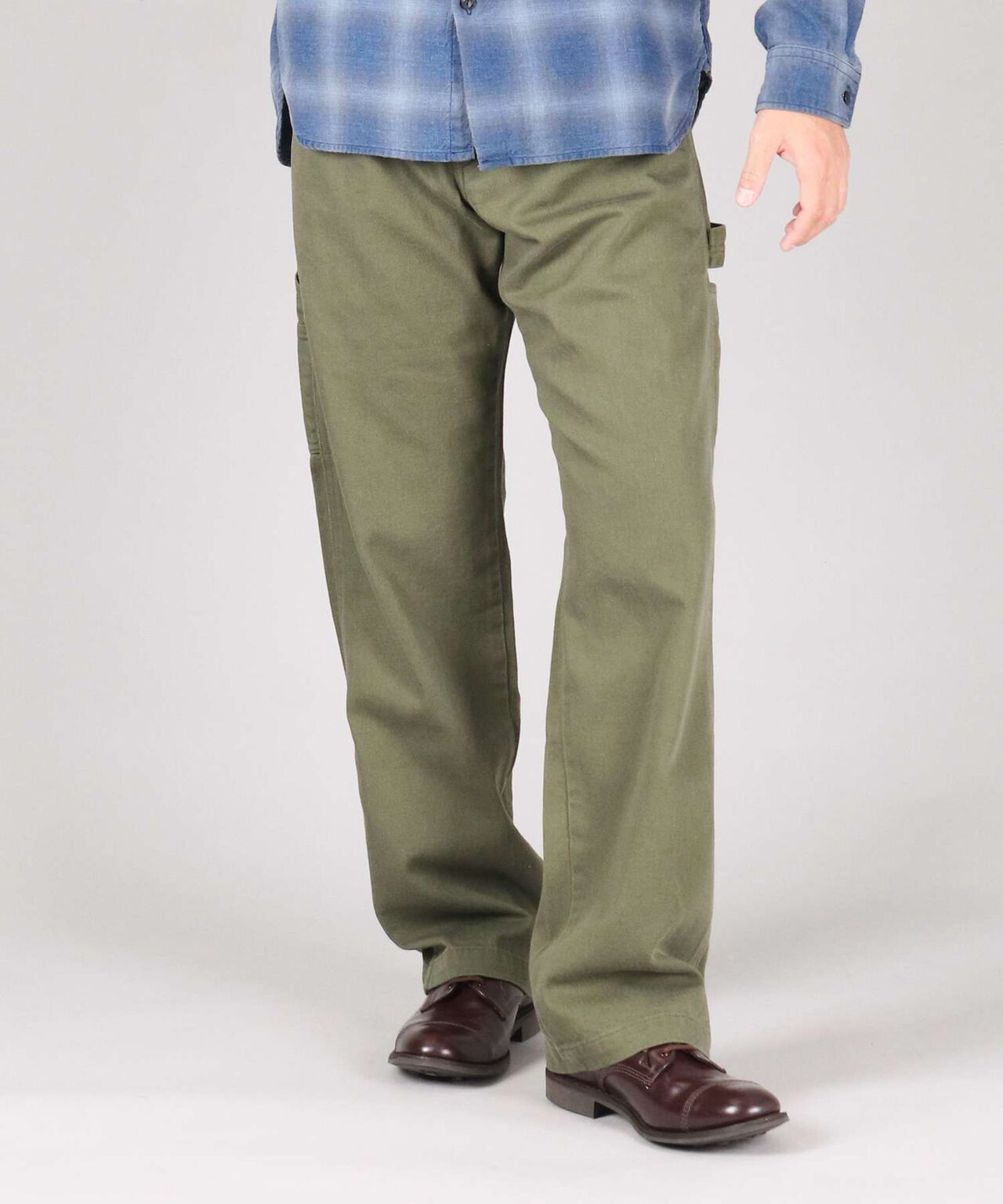 Organic Drill Painter Pants,NATURAL, large image number 17