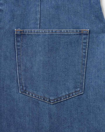 WOMEN | Light Denim Overalls 9oz Medium Indigo,MEDIUM INDIGO, large image number 9