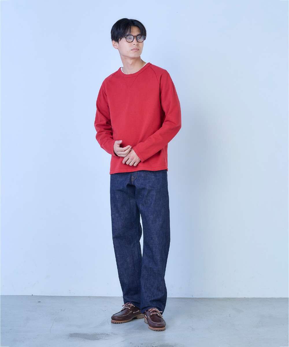 J504 12.5oz Africa Cotton Loose Selvedge Jeans