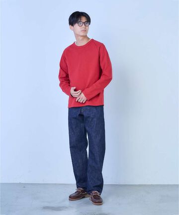 J504 12.5oz Loose Selvedge Jeans,INDIGO, small image number 8