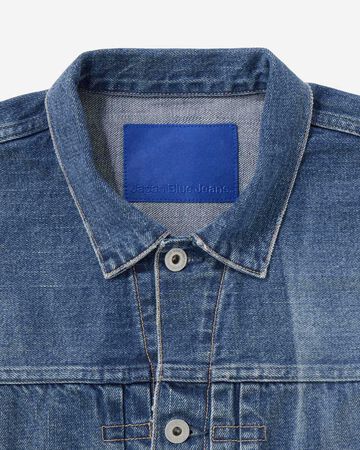 MEN | ReDESIGN Type 1 Denim Jacket 12oz Dark Indigo,DARK INDIGO, large image number 6