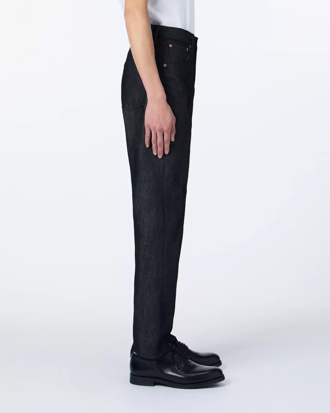MEN | Light Tapered Jeans 9oz Black,BLACK, large image number 1