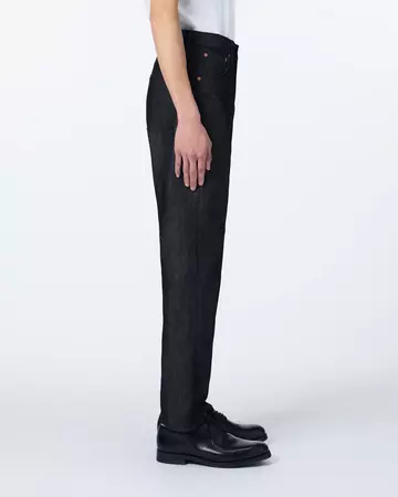 MEN | Light Tapered Jeans 9oz Black,BLACK, large image number 1
