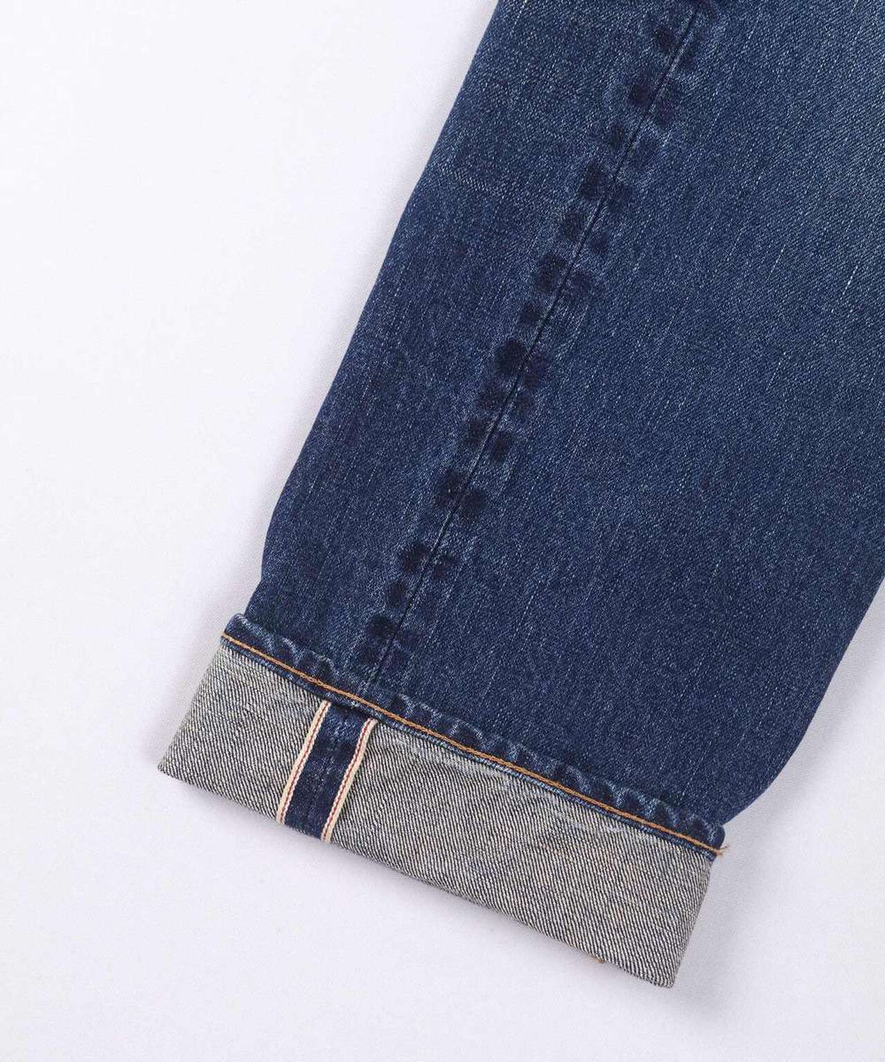 J401(D01) 14.8oz US Cotton Selvedge Jeans (Aging Wash)-DID-34,DARK INDIGO, large image number 13