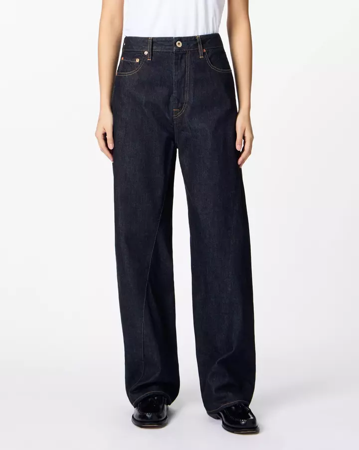 WOMEN | Skew Straight Jeans 11oz,, medium