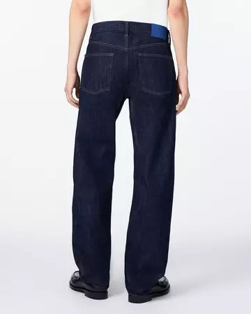 MEN | Selvedge Straight Jeans 14oz,INDIGO, large image number 2