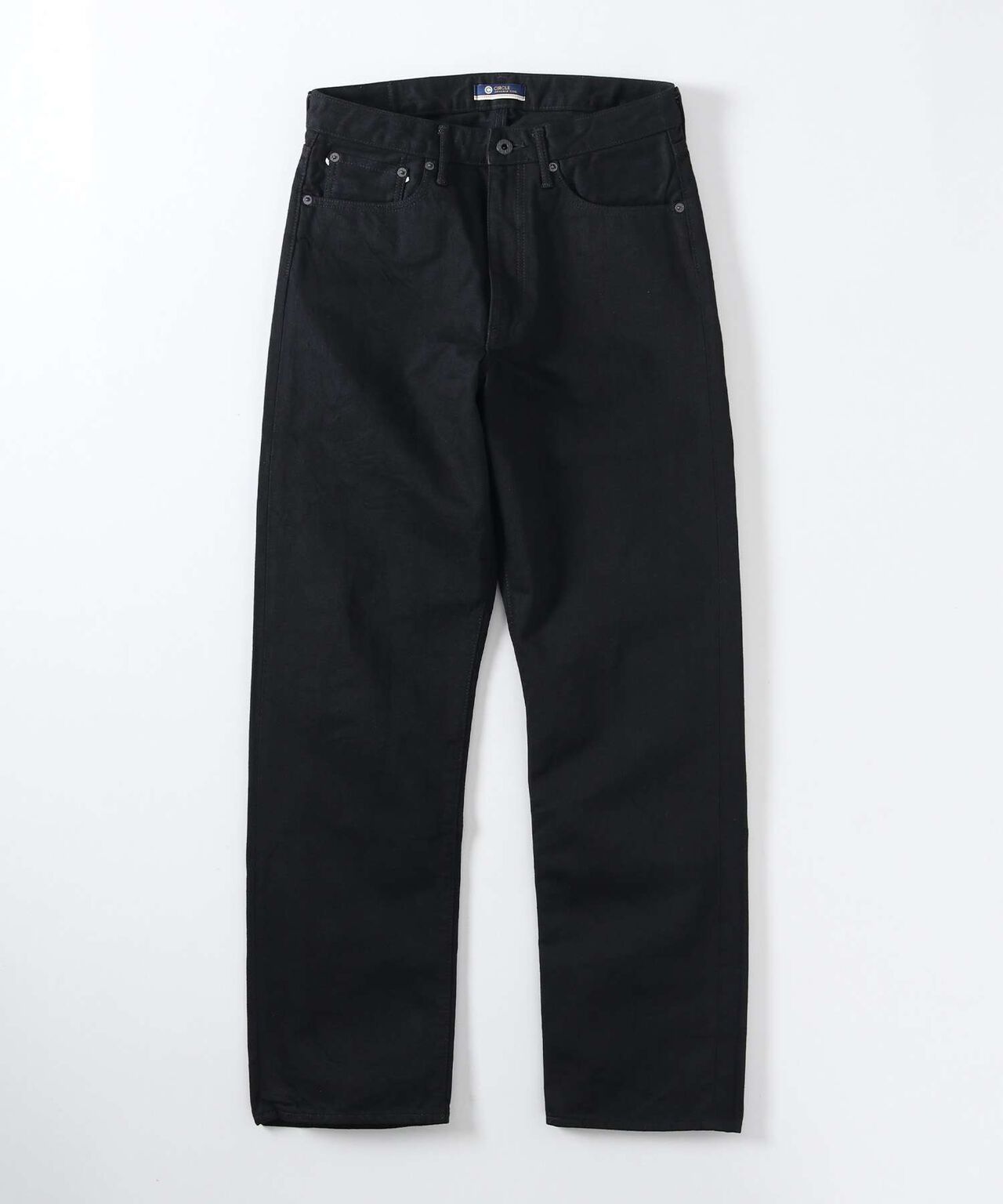J514 14oz Black Loose Selvedge Jeans,BLACK, large image number 5