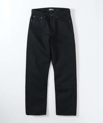 J514 14oz Black Loose Selvedge Jeans,BLACK, small image number 5