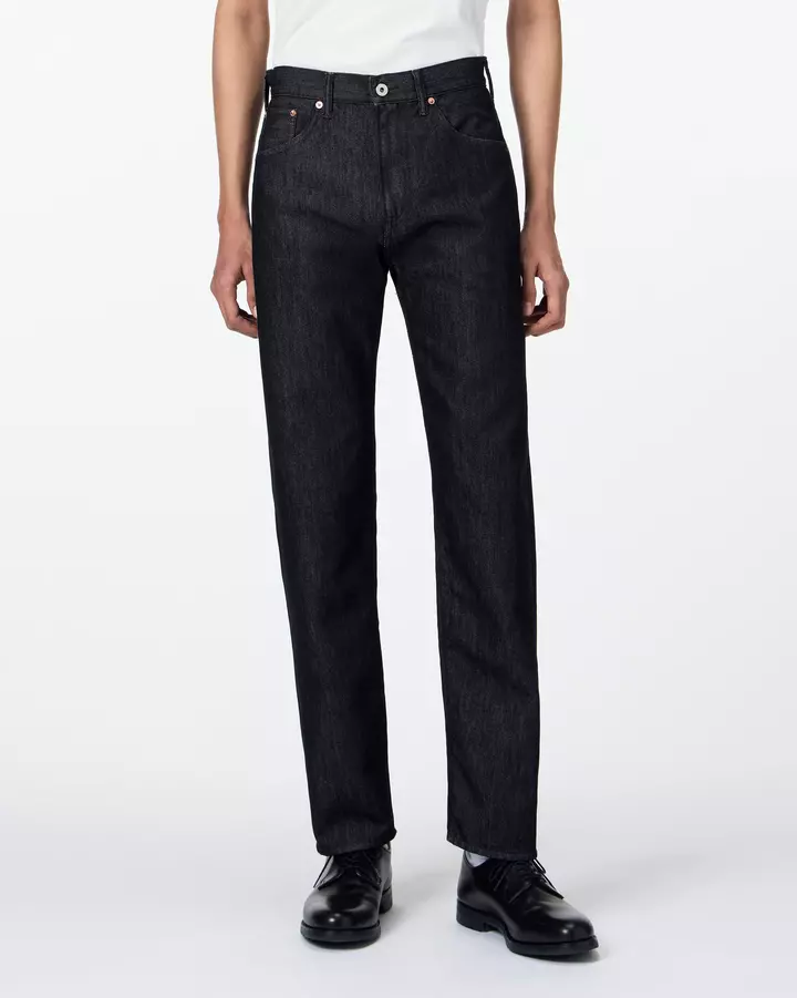 MEN | Light Straight Jeans 9oz Black,, medium