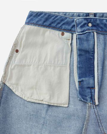 WOMEN | Light Denim Skirt 9oz Medium Indigo,MEDIUM INDIGO, large image number 7