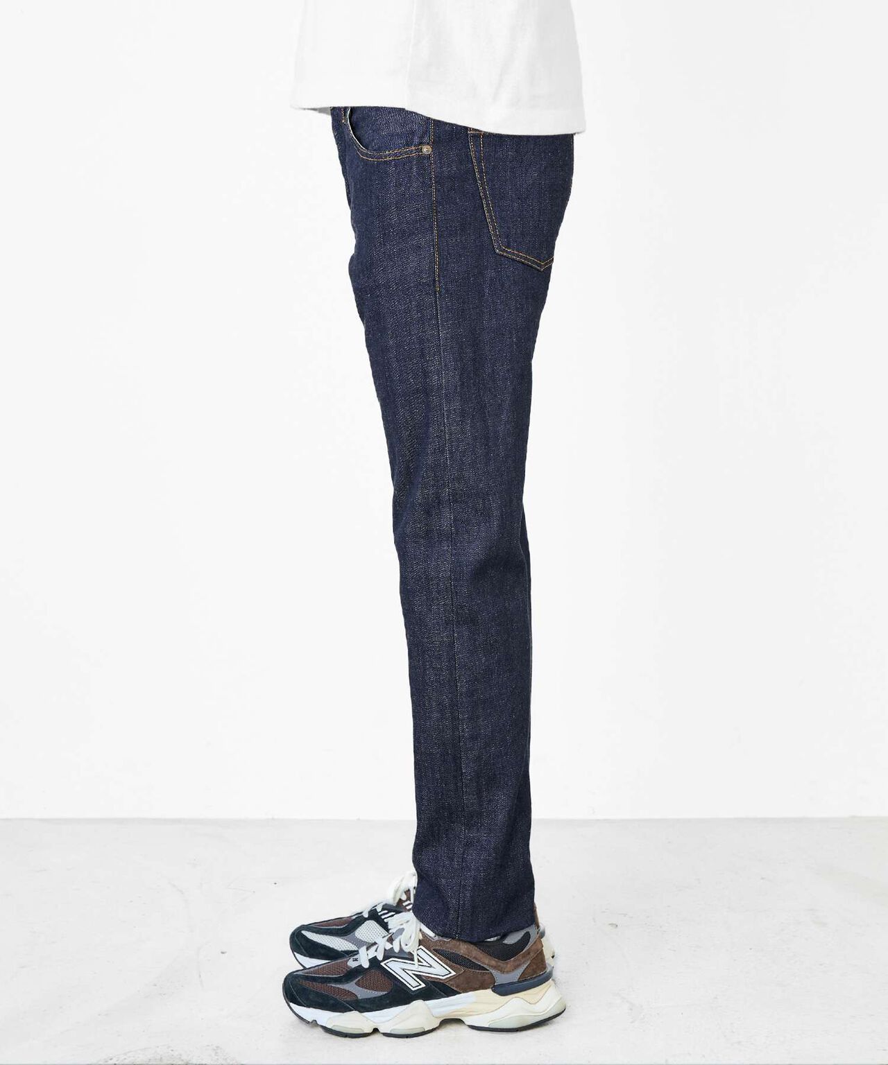 [ ONLINE EXCLUSIVE ] J355 13.5oz Suvin Gold Cotton Straight Selvedge Jeans,INDIGO, large image number 1