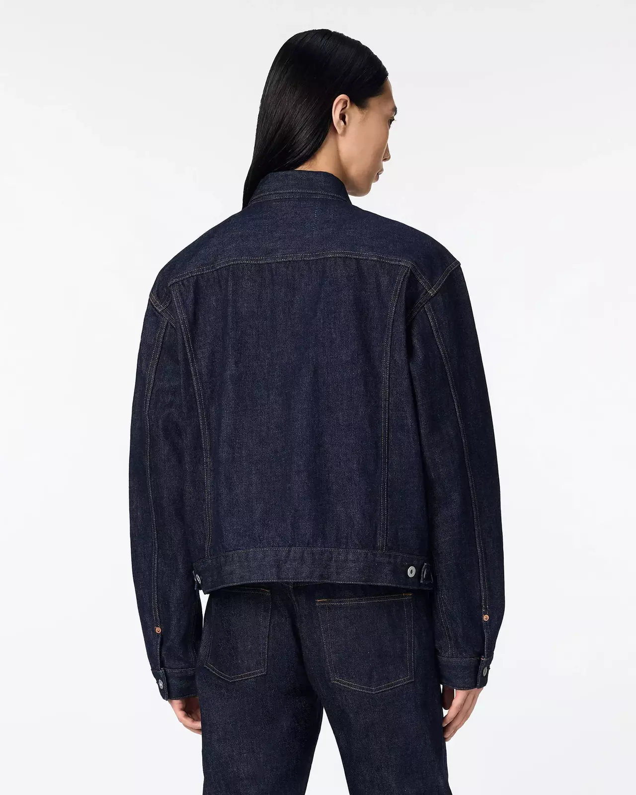 MEN | Selvedge Type 2 Denim Jacket 14oz,INDIGO, large image number 2