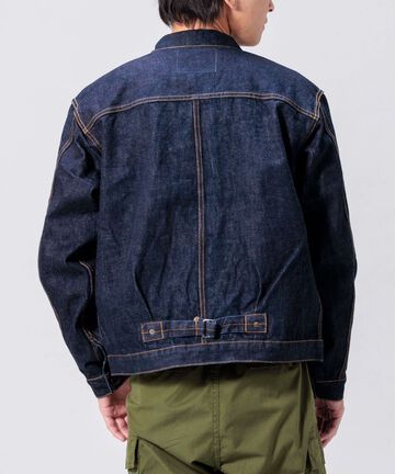 14.8oz Classic Denim Jacket,INDIGO, small image number 11