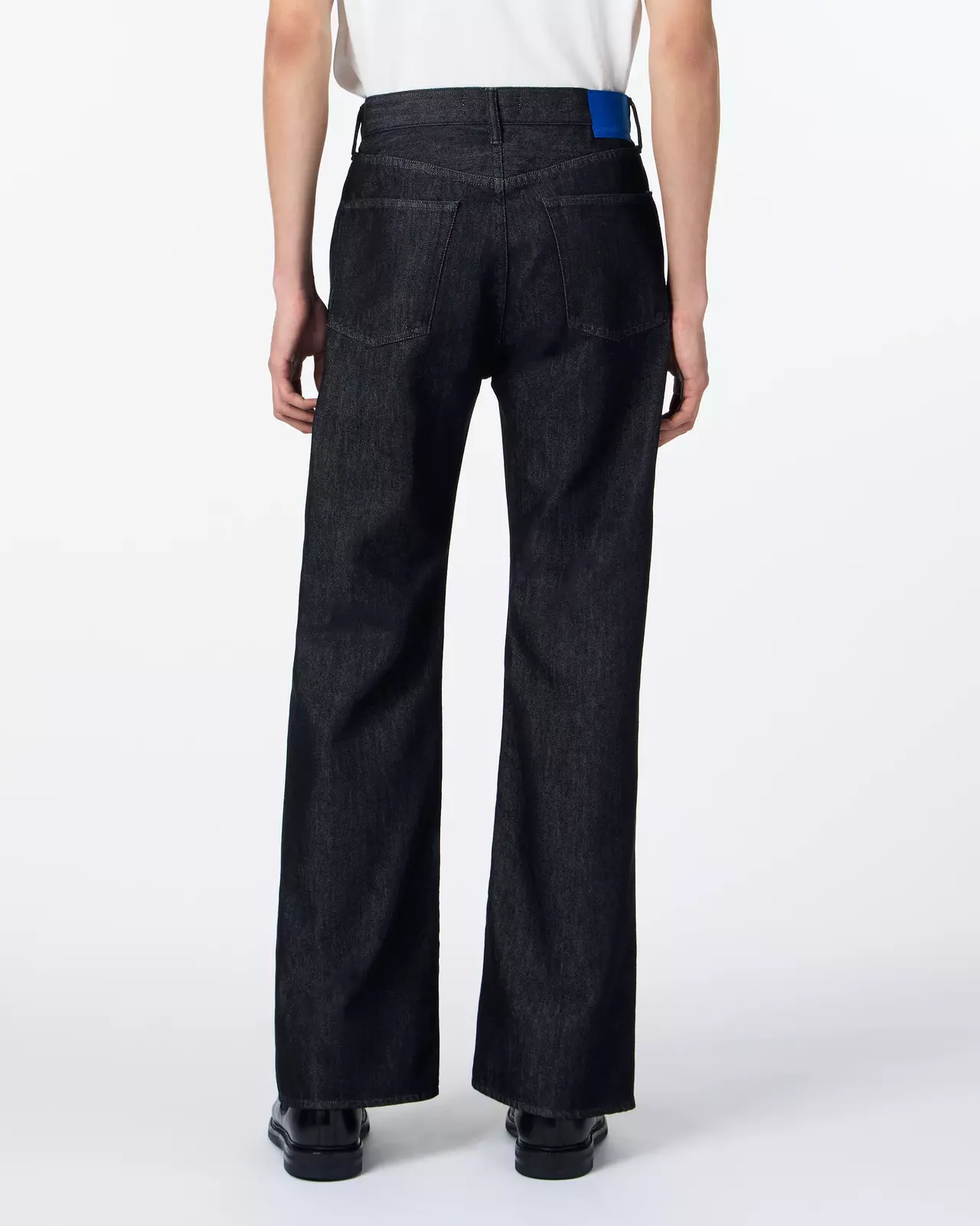 MEN | Light Flare Jeans 9oz Black,BLACK, large image number 2