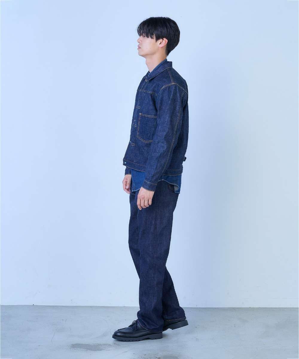 J501 14.8oz US Cotton Loose Selvedge Jeans