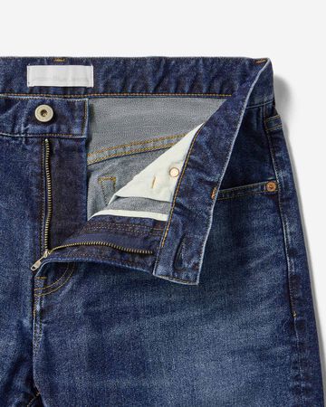 Stretch Slim Jeans 12oz Dark Indigo,DARK INDIGO, small image number 4
