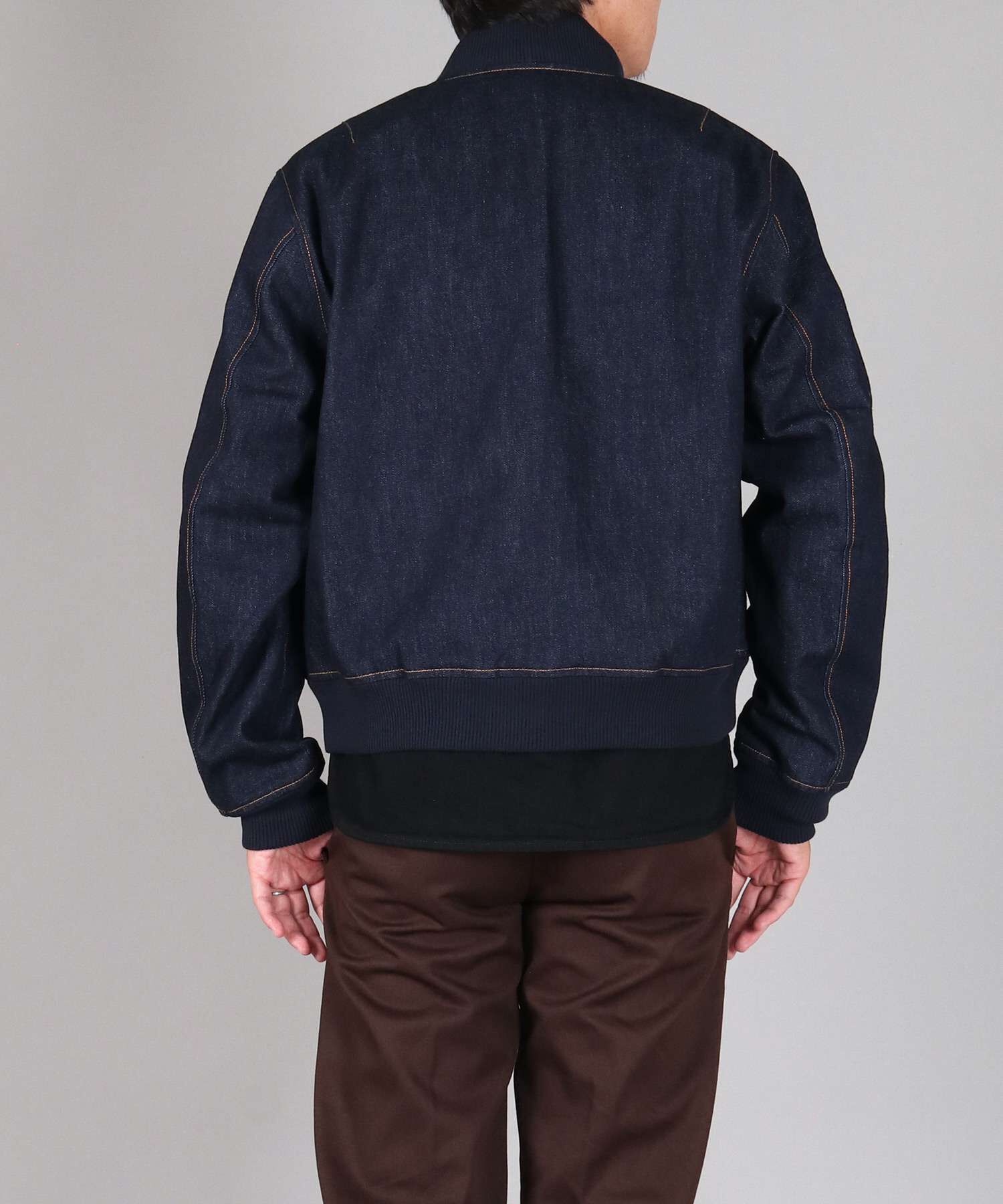 11.5oz Denim Bomber Jacket