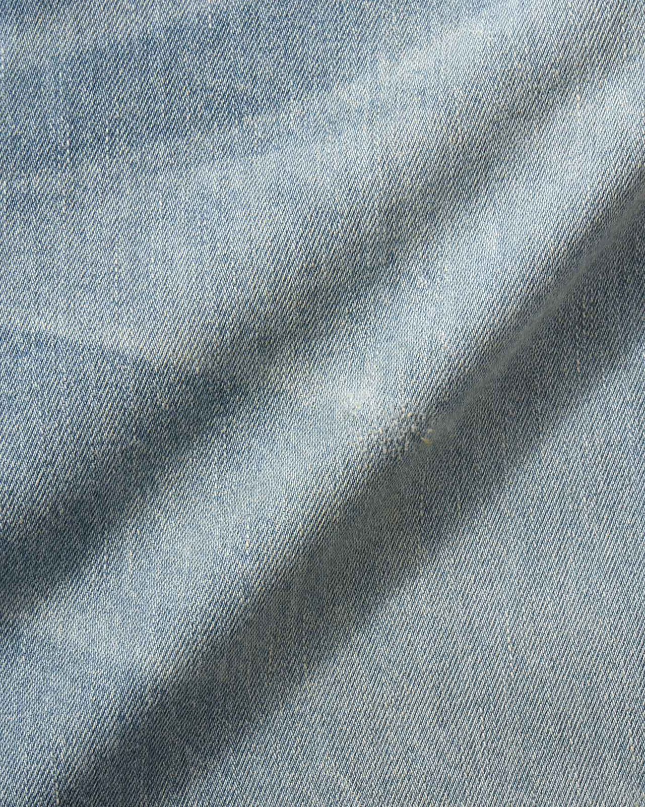 MEN | ReDESIGN Skew Wide Jeans 12oz Light Indigo,LIGHT INDIGO, large image number 12