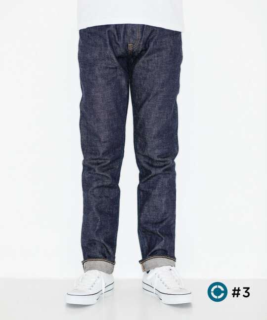 J304 12.5oz Africa Cotton Straight Selvedge Jeans