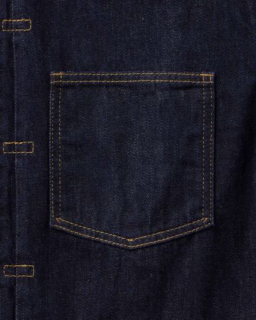 Selvedge Denim Jacket 12oz,INDIGO, small image number 4
