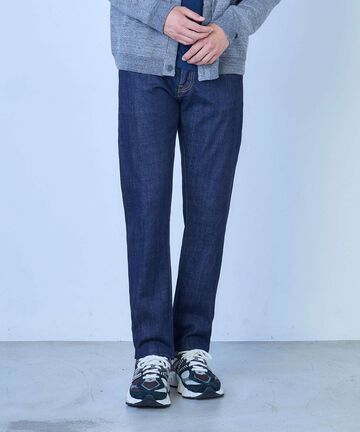 [ ONLINE EXCLUSIVE ] J355 13.5oz Suvin Gold Cotton Straight Selvedge Jeans,INDIGO, small image number 3