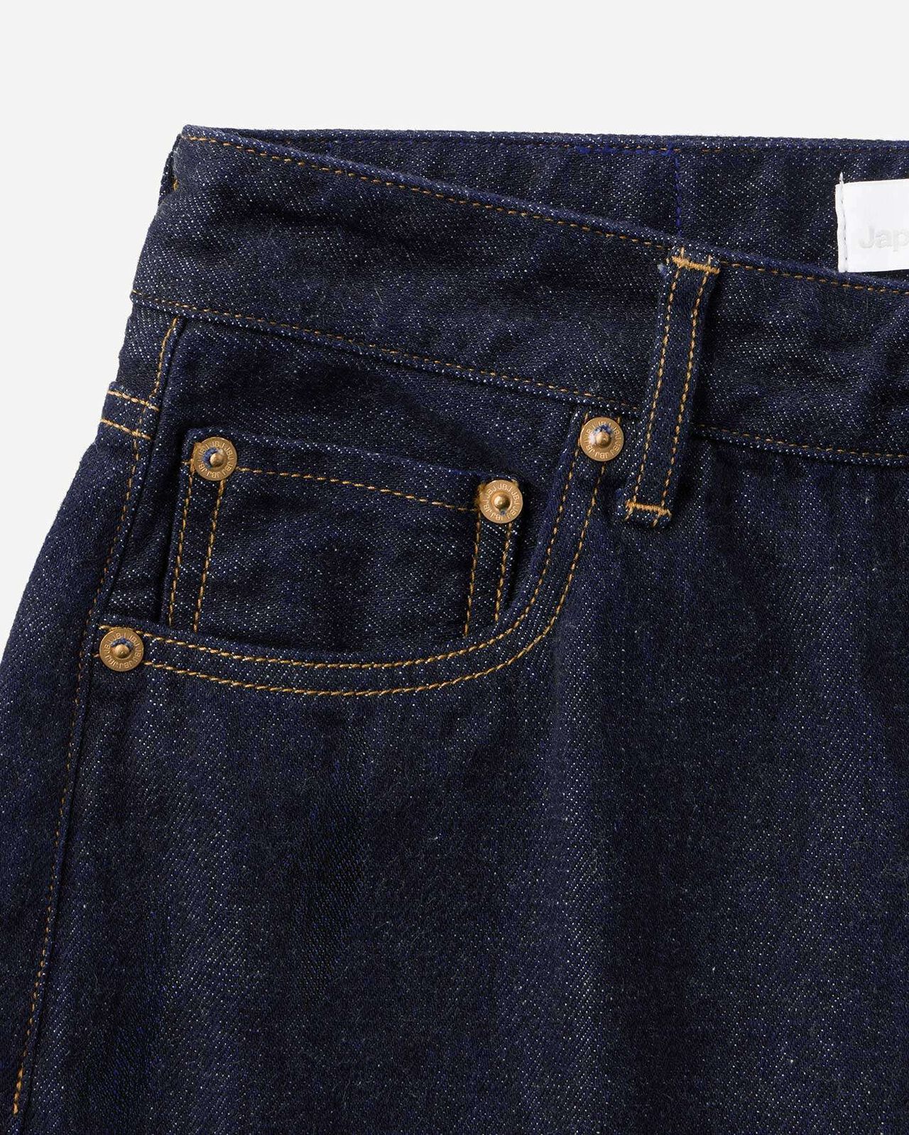 Selvedge Wide Straight Jeans 12oz,INDIGO, large image number 10