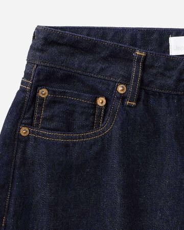 Selvedge Wide Straight Jeans 12oz,INDIGO, small image number 10