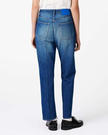 Light Tapered Jeans 9oz  Medium Indigo,MEDIUM INDIGO, small image number 2