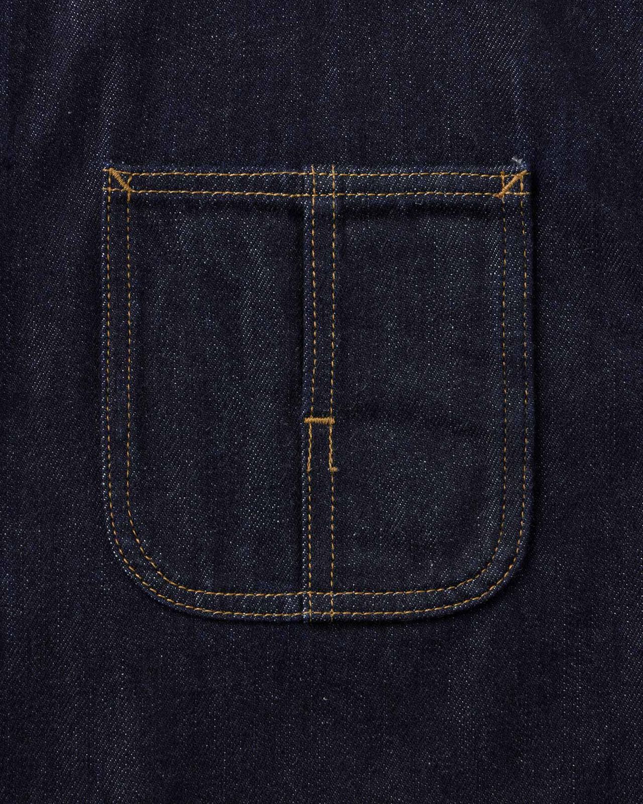 Selvedge Coveralls 12oz,INDIGO, large image number 4