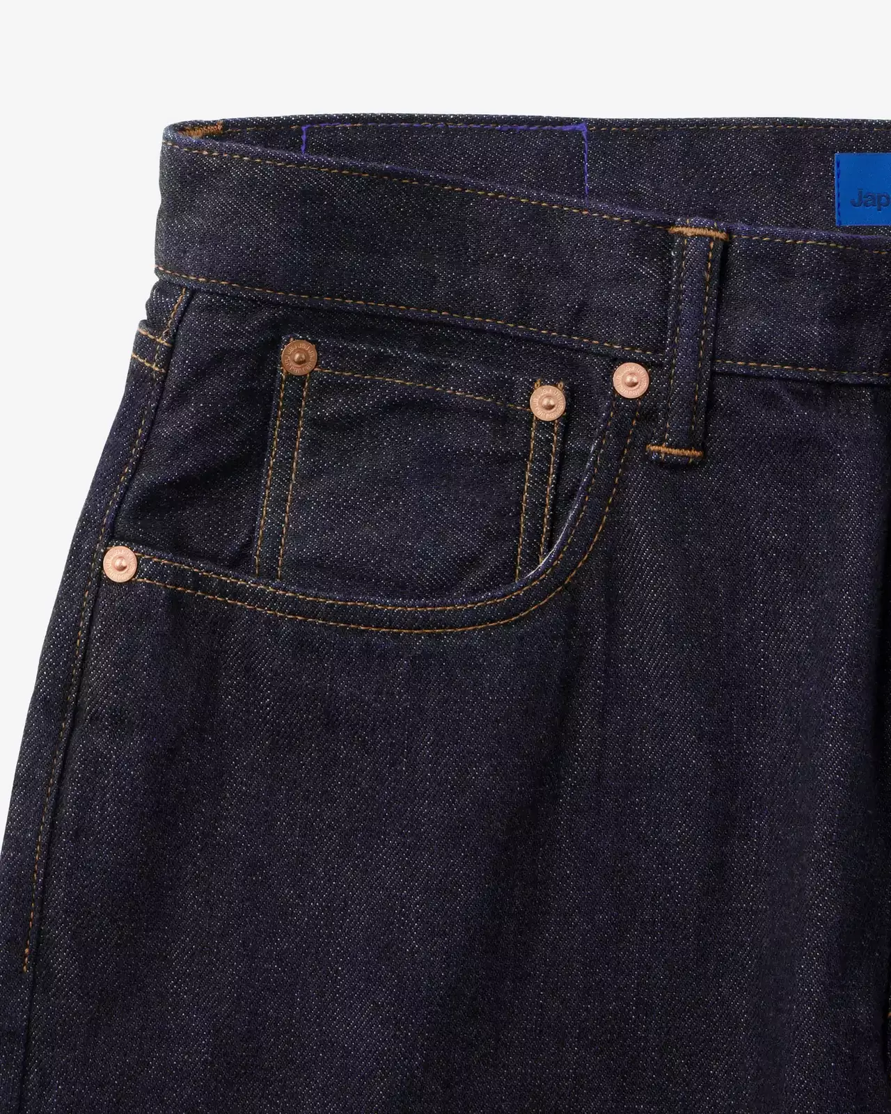 MEN | Selvedge Slim Jeans 12oz,INDIGO, large image number 8