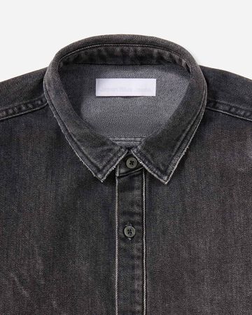 MEN | Light Oversized S/S Shirt 9oz Washed Black,WASHED BLACK, large image number 5