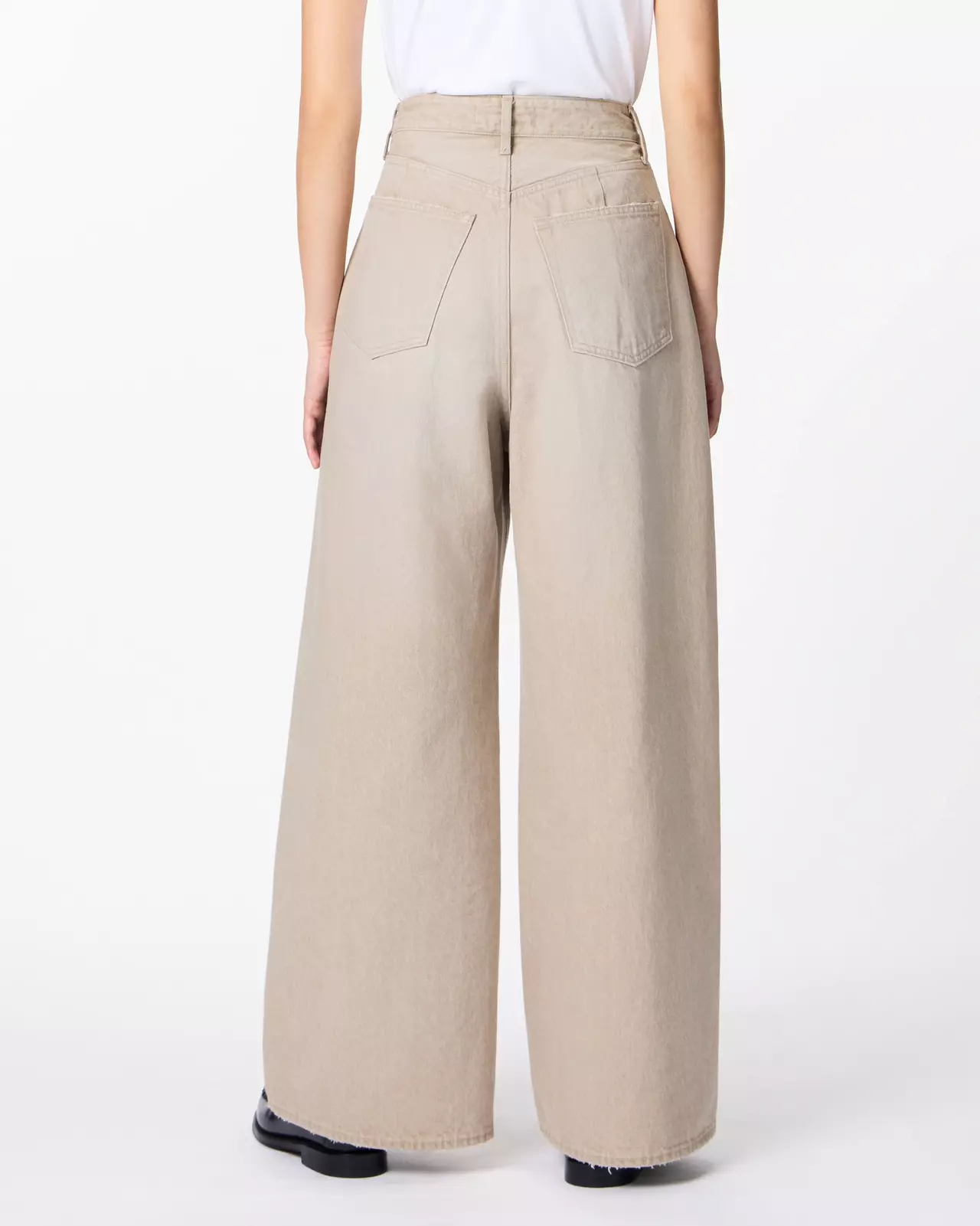 WOMEN | Loose Jeans 13.5oz Beige,BEIGE, large image number 2