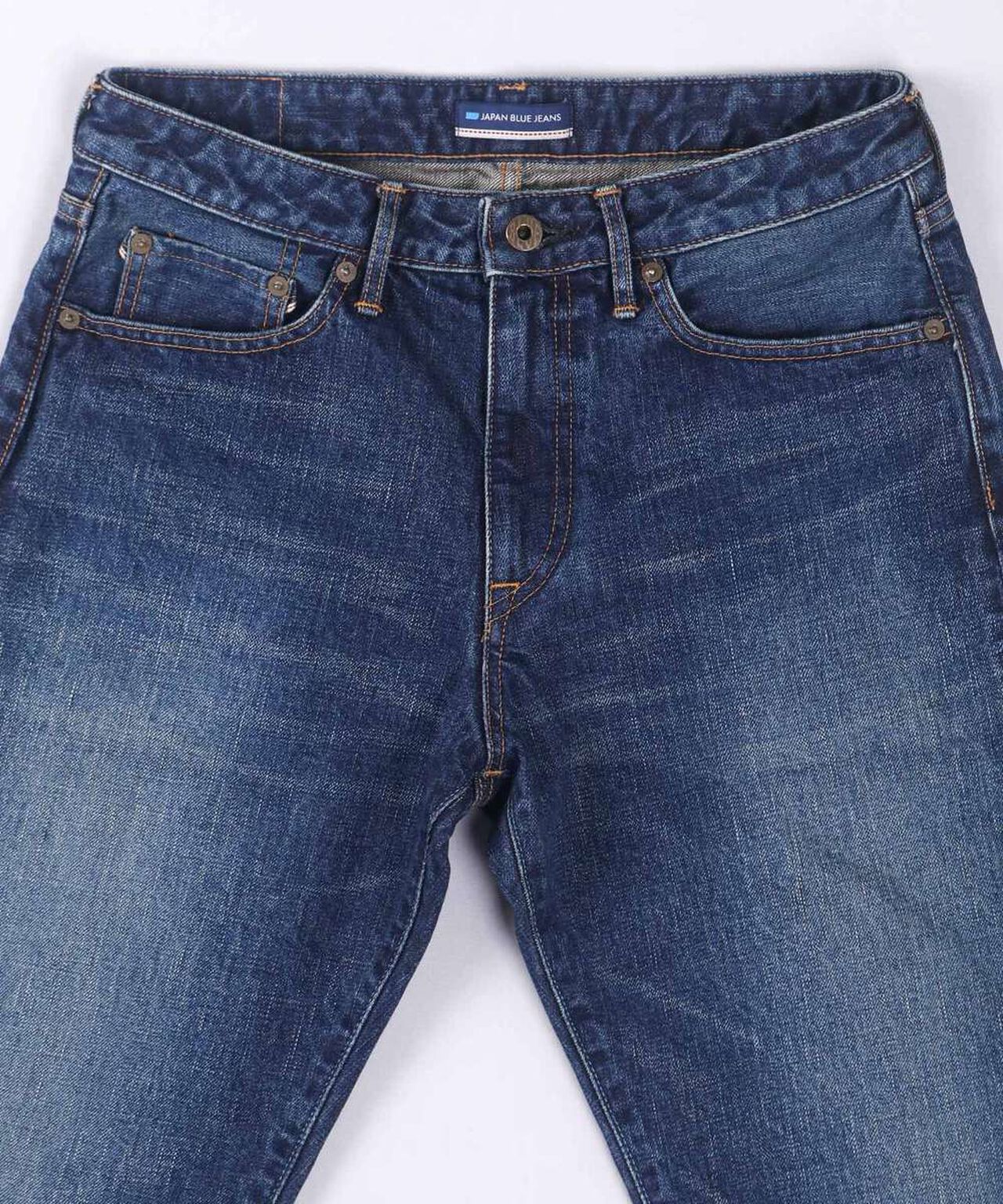 J401(D01) 14.8oz US Cotton Selvedge Jeans (Aging Wash)-DID-34,DARK INDIGO, large image number 8