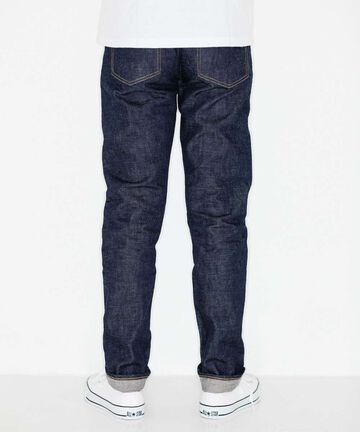 J301 14.8oz US Cotton Straight Selvedge Jeans,INDIGO, large image number 2