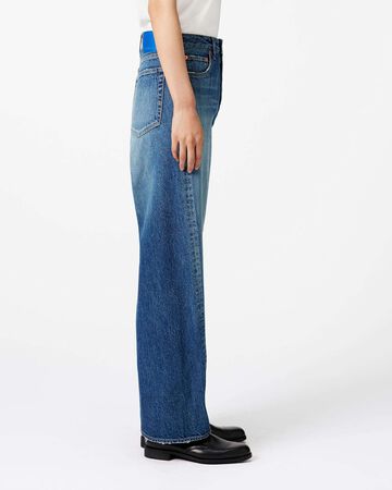 Skew Straight Jeans 11oz Medium Indigo,MEDIUM INDIGO, small image number 1